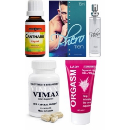 Pachet Putere și Pasiune: Vimax, Orgasm și Feromoni pe xBazar
