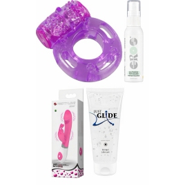 Set Complet Plăcere: Kit Vibrant, Lubrifiant și Igienă pe xBazar