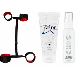 Kit Plăcere Intensă: Set BDSM + Lubrifiant Anal pe xBazar