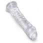 Dildo Realistic King Penis 8 Inch Transparent