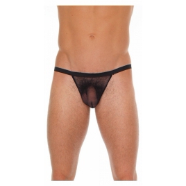 Chilot Amorable Ethan Transparent Negru