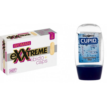 Pachet Capsule eXXtreme Libido 5buc + Cupid Glide