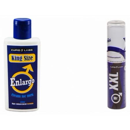 Pachet Crema Marirea Penisului Enlargo 100ml + Gel Marirea Penisului Mr XXL Gel 50ml