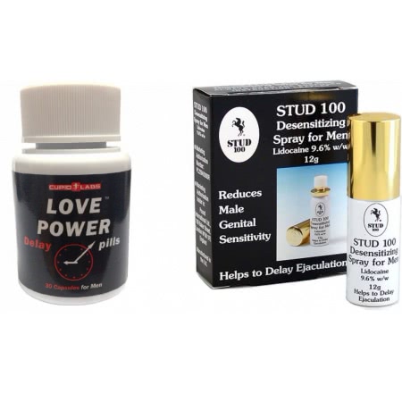 Pachet Spray Stud 100 + Pastile Love Power