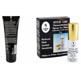 Pachet Cremă Erecție Penis XXL 80ml + Spray Stud 100 Original pe xBazar