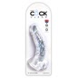 Dildo Realistic King 19cm Transparent