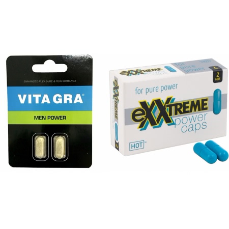 Pachet Pastile Potenta Vita Gra 2buc + Pastile eXXtreme Power 2buc