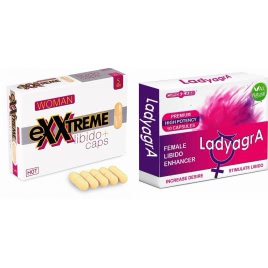 Pachet Capsule Femei eXXtreme Libido Afrodisiac 5buc + Pastile Libido Ladyagra 10buc pe xBazar