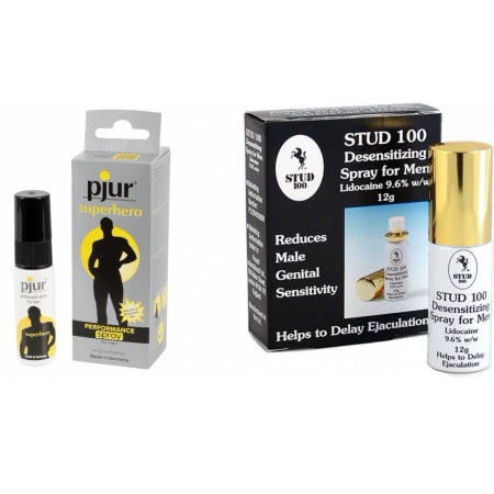 Pachet Pjur Superhero 20ml + Spray Stud 100
