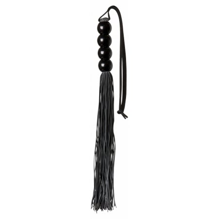 Bici Silicone Flogger Negru