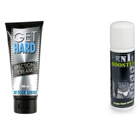 Pachet Crema Erectie Get Hard + Crema Potenta Booster