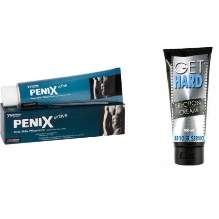 Pachet Crema Erectie Get Hard + Crema Potenta Penix