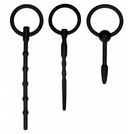 Set Dilatatoare Urethral Sounding Plug Negru pe xBazar