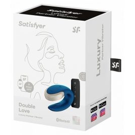 Vibrator Satisfyer Double Love cu Aplicație pentru Cupluri