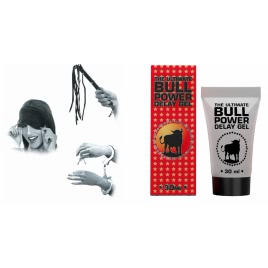 Pachet Set Limited Edition Lovers Fantasy Negru + Gel Ejaculare Prematura Bull Power Delay 30ml pe xBazar