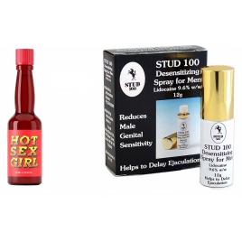 Pachet Spray Stud 100 Original Si Afrodisiac Hot Sex Girl 20ml pe xBazar