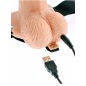 Hollow Strap On Remote Control 17.8cm Natural