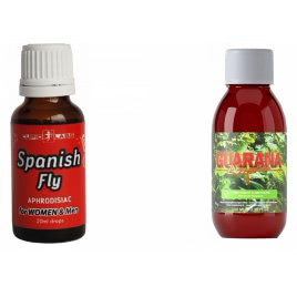 Pachet Picături Afrodisiace Spanish Fly 20ml + Afrodisiac Guarana ZN Special 100ml pe xBazar