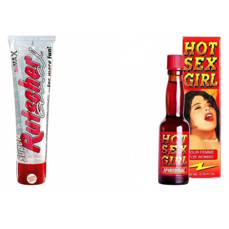 Pachet Hot Sex Girl + Lubrifiant Super Rutscher Anal
