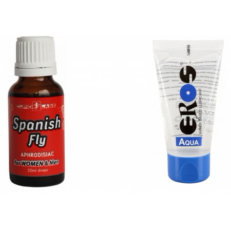 Pachet Spanish Fly + Lubrifiant Eros Aqua