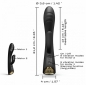 Vibrator Dorcel Flexi Rabbit Heating Negru