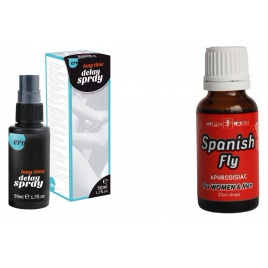 Pachet Spray HOT Delay + Picaturi Spanish Fly pe xBazar