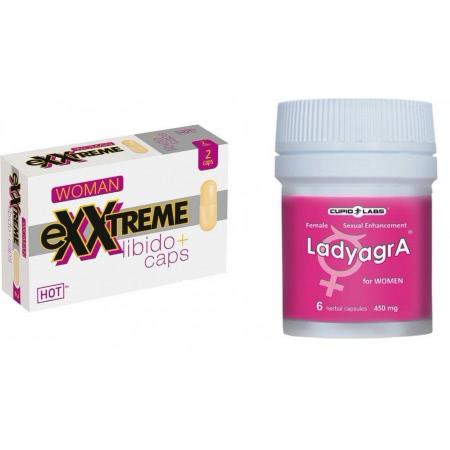 Pachet Capsule Femei eXXtreme Libido Afrodisiac 5buc + Pastile Libido Ladyagra 6buc