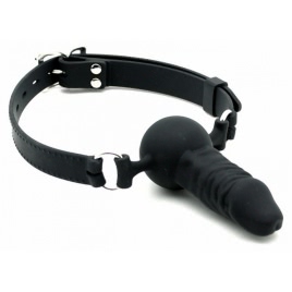 Calus Cu Penis Negru Silicon pe xBazar