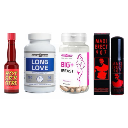 Set Scânteia Plăcerii: Putere și Durată pentru Cuplu