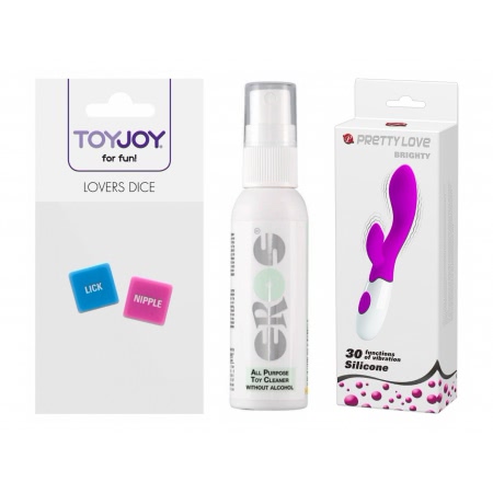 Kit Flacără între Așternuturi - Set Provocator 3în1