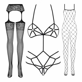 Set Seducător Noir: Kit Complet pentru Jocuri de Rol pe xBazar