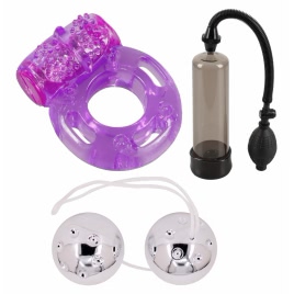 Kit Performanță și Plăcere: Pump, Bile și Inel pe xBazar