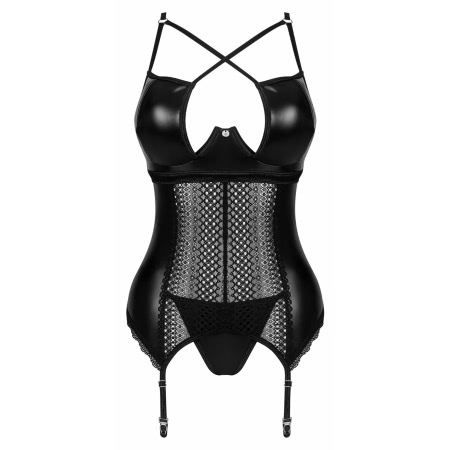 Corset Obsessive Norides Negru XL-2XL