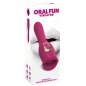 Oral Fun L – Vibrator 2 în 1, 10 Moduri, Reîncărcabil Roz