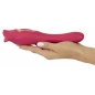 Oral Fun L – Vibrator 2 în 1, 10 Moduri, Reîncărcabil Roz