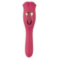 Oral Fun L – Vibrator 2 în 1, 10 Moduri, Reîncărcabil Roz
