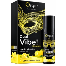 Orgie Dual Vibe Lemon Gin And Tonic Gel 15 ml