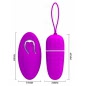 Ou Vibrator Wireless Pretty Love Bradley Roz