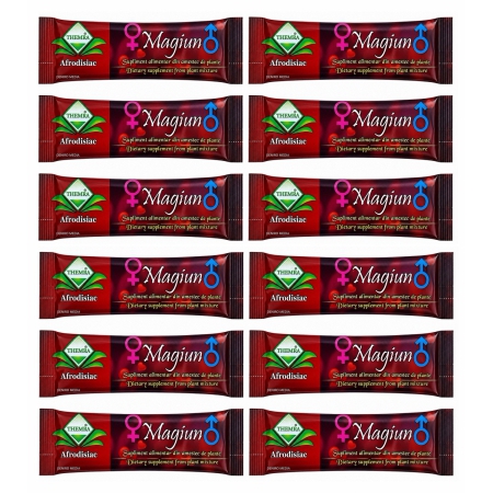Pachet 12 x Magiun Afrodisiac Potentă 100% Natural Themra 12g