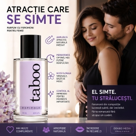 Parfum cu Feromoni Taboo Espiegle pentru Atracție 50ml
