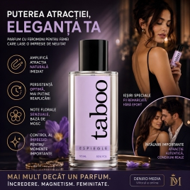 Parfum cu Feromoni Taboo Espiegle pentru Atracție 50ml