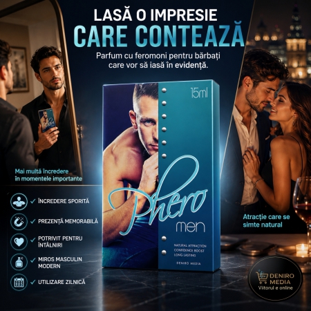Parfum cu Feromoni PheroMen pentru Bărbați 15ml