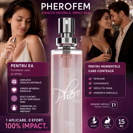 Parfum cu Feromoni PheroFem pentru Femei Cobeco 15ml