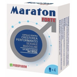 Pastila Albastra Maraton Forte 4 capsule pe xBazar