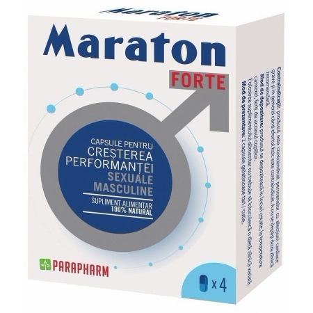 Pastila Albastra Maraton Forte 4 capsule