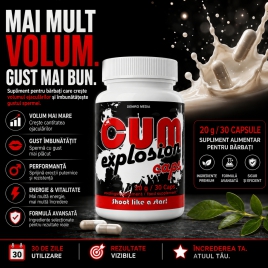 Pastile Cum Explosion pentru Bărbați 30capsule