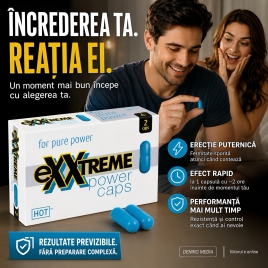 Pastile Potență eXXtreme Power cu Cardamom 2 capsule