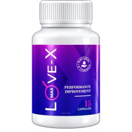 Pastile Love-X Max Pentru Erecție 15 capsule