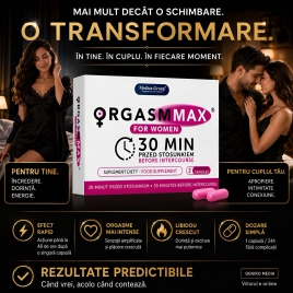 Capsule Orgasm Max Women pentru Excitare 2 capsule