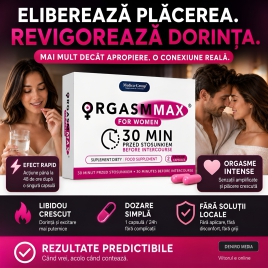 Capsule Orgasm Max Women pentru Excitare 2 capsule